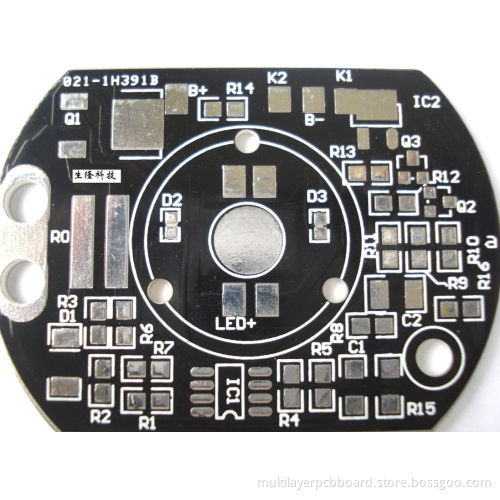 2000 - 5000v 2 Layer Double Sided Aluminium Base Metal Core Pcb With Hasl For Led